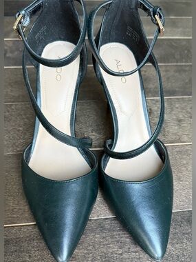 ALDO ankle strap stiletto pumps